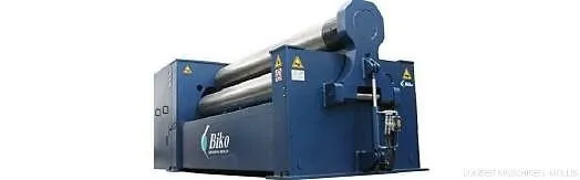 Rundbiegemaschine Breite bis 2500; Stärke bis t=8mm